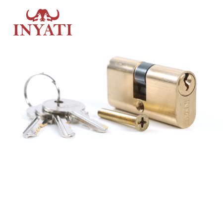 Cylinder Small Oval 54mm Brass Double Inyati Kb-u5pd - Image 4